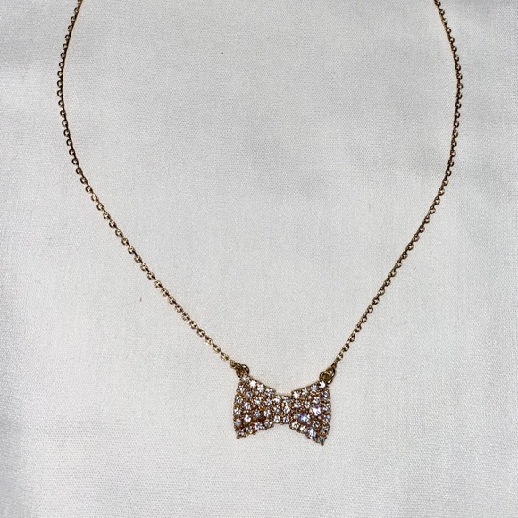 Kate Spade Sparkling Bow Necklace and Earring Set - Picture 9 of 12